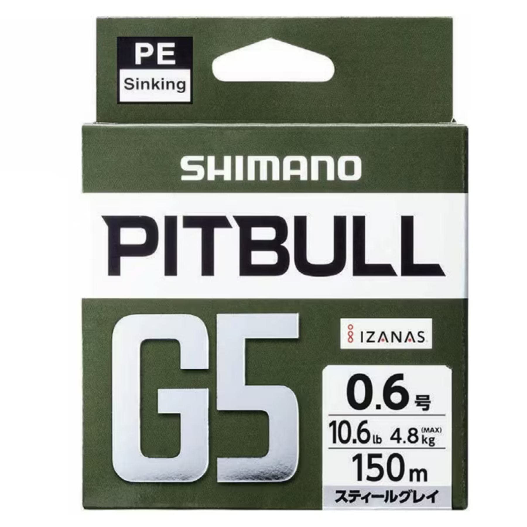 Shimano Pitbull G5 150m Steel Gray LD-M51U 0.6