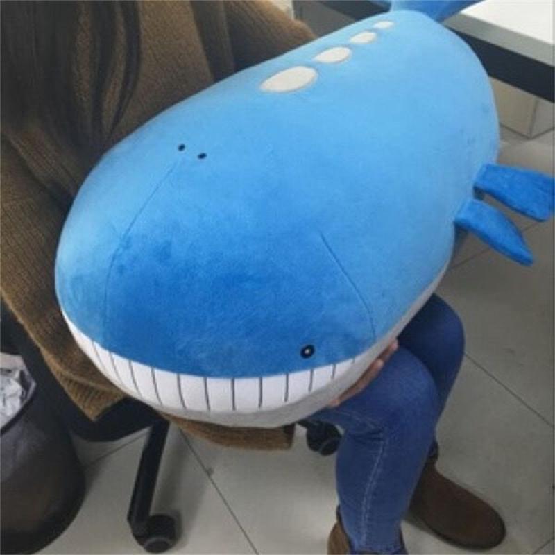 55cm Große Größe Wailord Plüschtier Kuscheltier Pokemon Anime Weiche Kuscheltiere Sofa Dekokissen Weihnachtsgeschenke Für Hohe Qualität