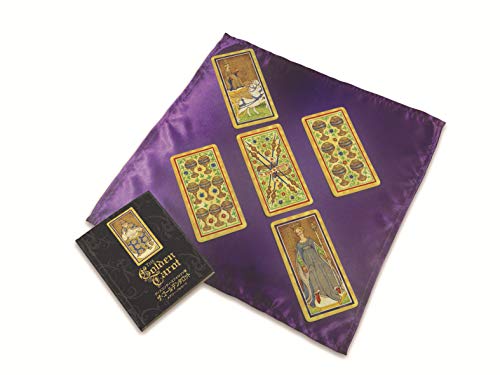 Visconti-Sforza Edition The Golden Tarot (78 Cards + 144-page Commentary Book + Tarot Cloth)
