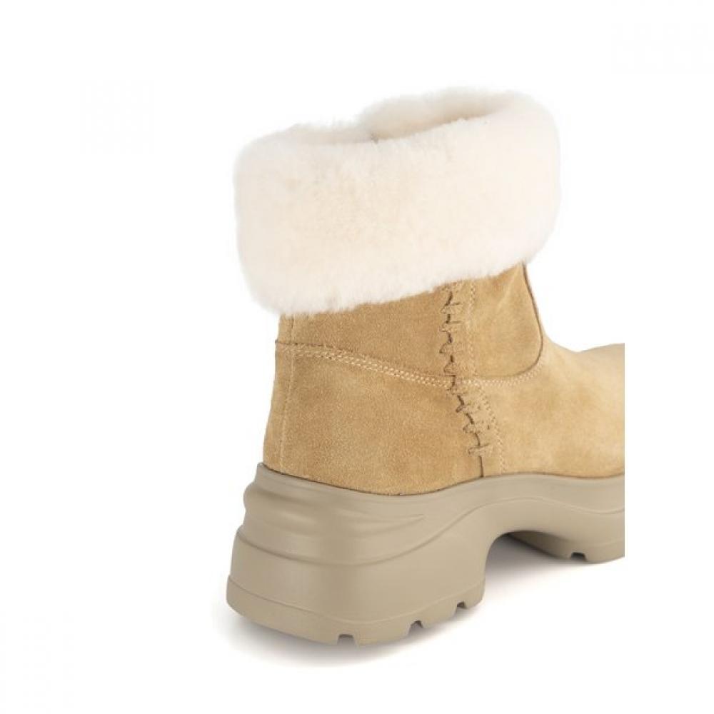 Soda Women S caSual Fur bootS Lightweight outSole Alb506 Sa31  5cm 