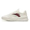 Anta Lifestyle Series Retro Shock Absorbing Non-Slip Low-Top Casual Shoes Men sneakers White Red 912428823-4