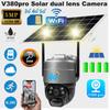 LS VISION 5MP WIFI / 4G kamera Solární PIR detekce člověka Noční vidění Venkovní vodotěsné zabezpečení Video IP PTZ Camara CCTV monitor V380