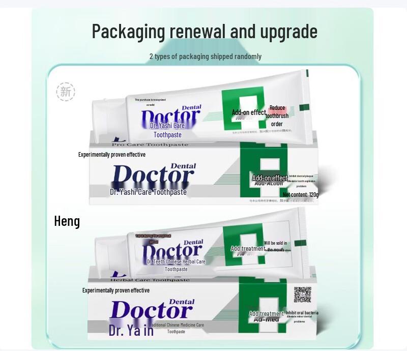 Dr. Ya Herbal Care Toothpaste 120g x 10-Pack