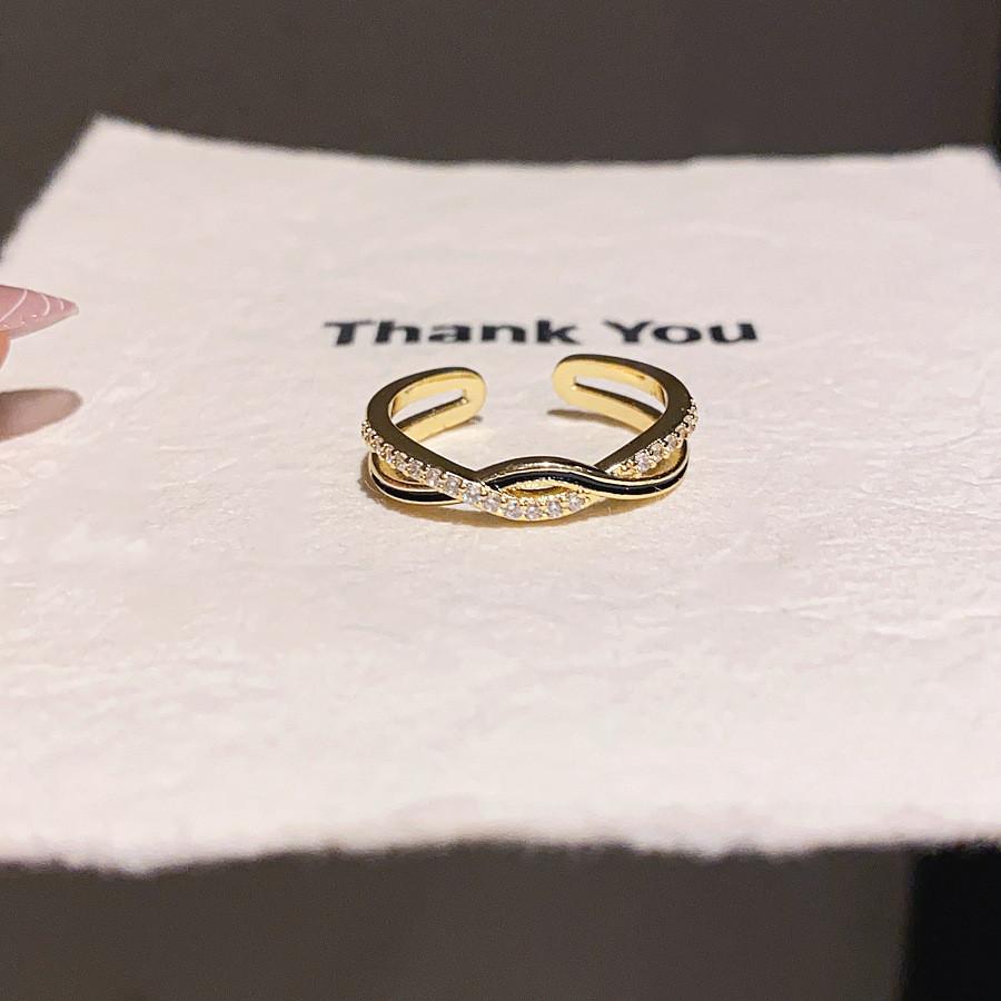 Butterfly Knot Open Ring With Gold Plating For Fashion Women Jewelry StyleA