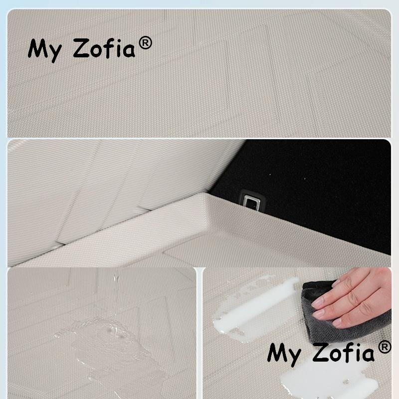 For Leapmotor B10 2025 2026 Car TPE RearTrunk Mat Seat Backrest Protective Pad Anti-Kick Pad Waterproof Tailored Accessories