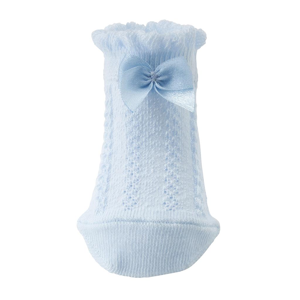 MIKI HOUSE Baby Made In for Sizes Socks, Japan, Girls, 9-11cm, Blue, 10-9512-493