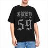 Erkek Kadın G59 FTP Grey59 Gömlek Kıyafet Vintage Pamuklu G 59 Records Tişörtler Tee Giyim Her Mevsim