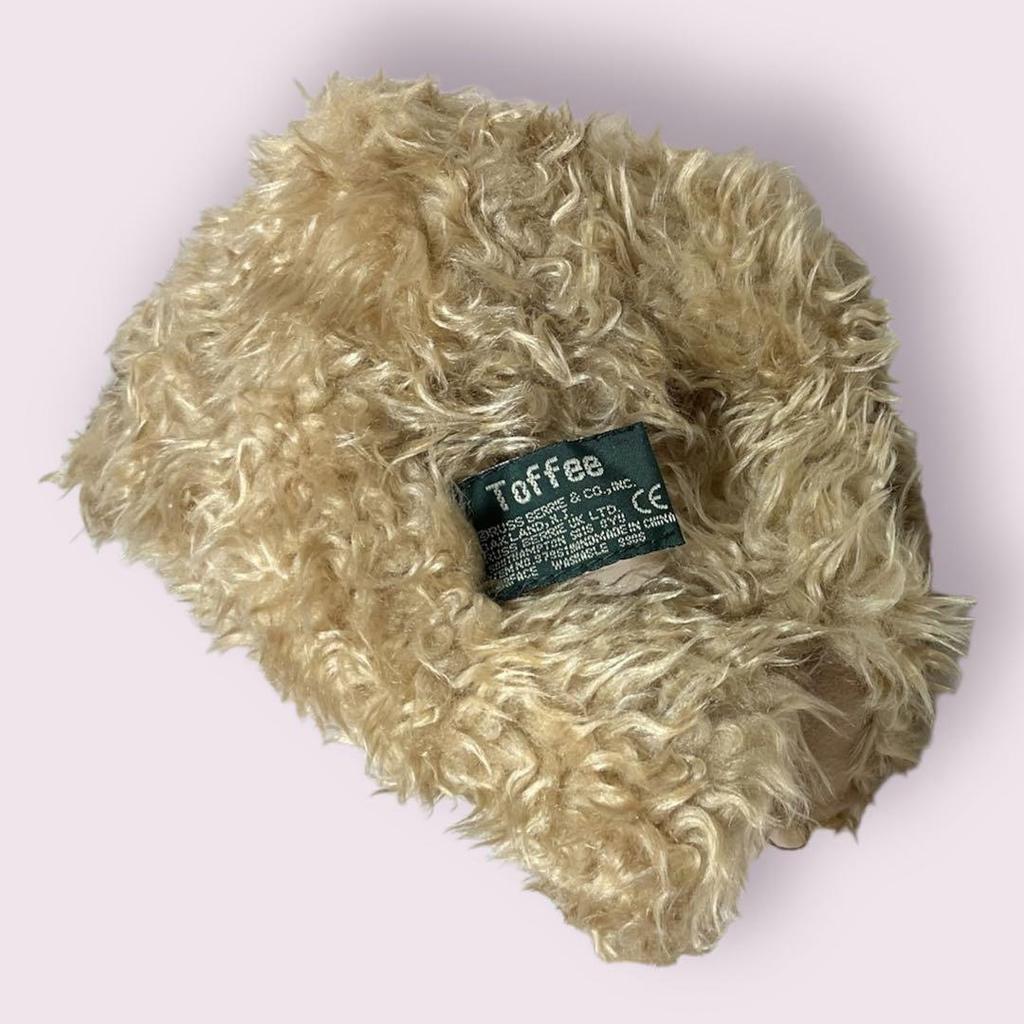 [USED] Vintage 2000 Millennium Teddy Bear Plush Toy from the UK