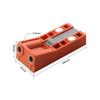 Woodworking Hole Drilling Locator Versatile Red for Furniture Connecting