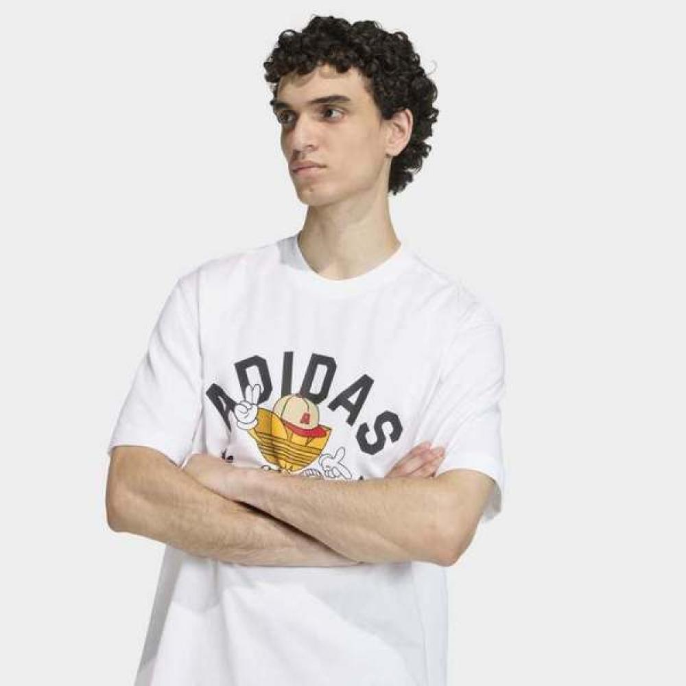 Unisex Daily T shirT Trefoil characTer T shirT Ks7616