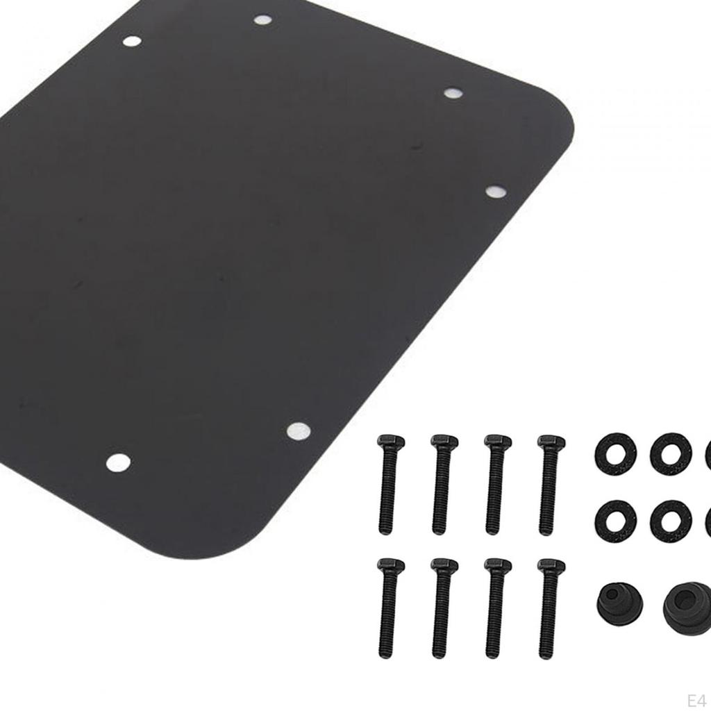 Filler Plate Tailgate Vent Durable Decor Replacement for JK Jku Good Performance Black Keep