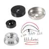 New 5 6 Hole Car Steering Wheel Hub Adapter Polished Short Hub Connector Kit Aluminum Car Accessories for Chevrolet GMC Pontiac