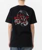 ESCAPEFROM Black Cherry Bomb Print Oversized Short Sleeve T-Shirt Black