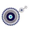 Nordic Hanging Pendant Metal Retro Blue Turkish Eye for Living Room Wall Decoration