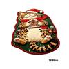 Christmas Theme Pattern Sleeping Cat Floor Mat Plush Cartoon Doormat Carpet  for Living Room
