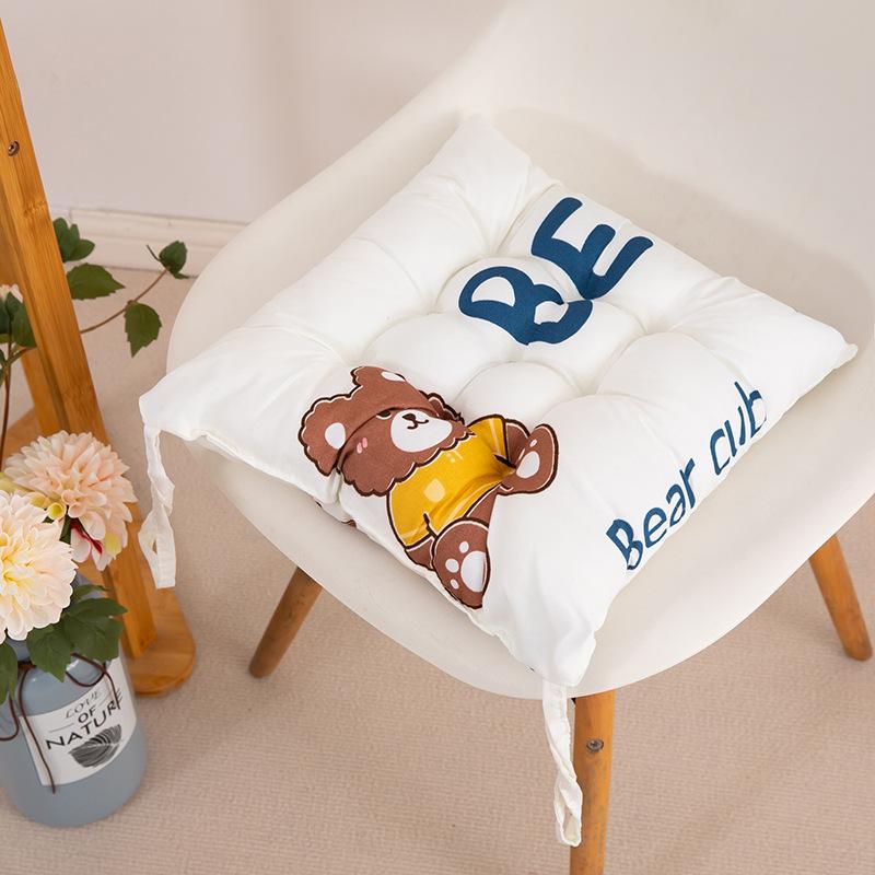 Thick Brushed Breathable Cartoon Office Tatami for Students, Beautiful Buttocks, Soft Air Cushion