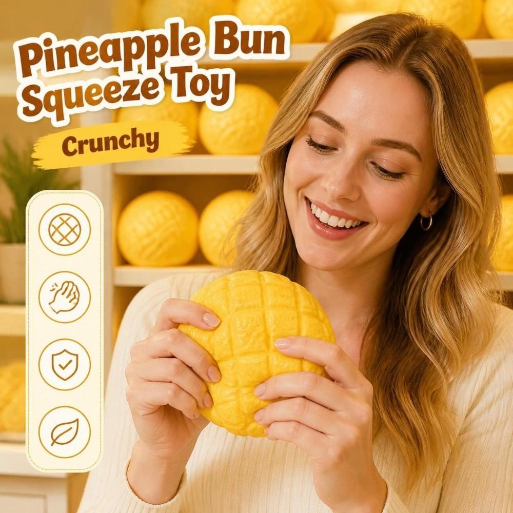 Soft Crackling Food Squishy Toy Sound Effects TPR Fidget Toy Sensory Stress Ball  Children's Gifts
