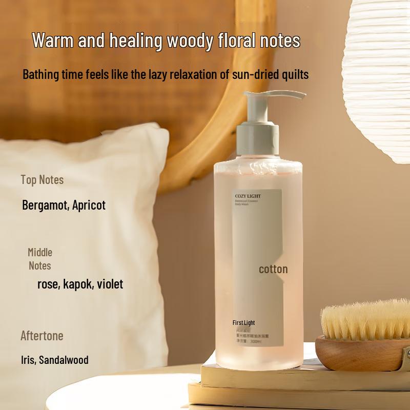 AuraGlow Plant Essential Oil Shower Gel