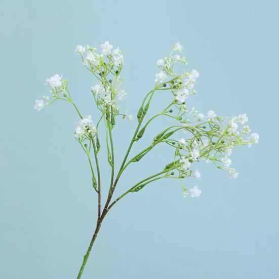 Artificial Flower Bouquet Silk Faux Floral Arrangement for Wedding Home Decor Lifelike Fluffy