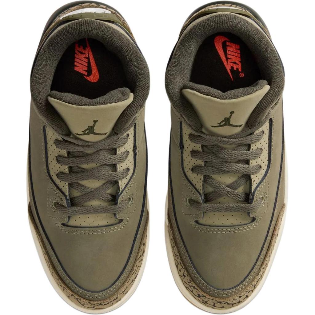 Air Jordan 3 PS Family Affair Kinder-Sneakers Grün Mitteloliv Sequoia DM0966-202