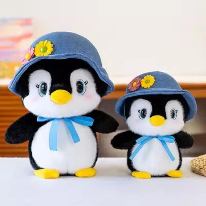Cute Cute Hat Penguin Doll Plush Toy Doll Children'S Birthday Gift Grab Machine Doll