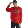 Reebok Cny Series Letter Round Neck Pullover Sweatshirt Unisex Sweatshirt Red HE7130