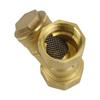 1" Female NPT Brass Y Strainer For Fire Alarm Lines and Plumbing