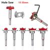 1Pcs 15-35mm Hole Saw Adjustable Tipped Drilling Tool Durable Drill Bits Power Tool Accessory