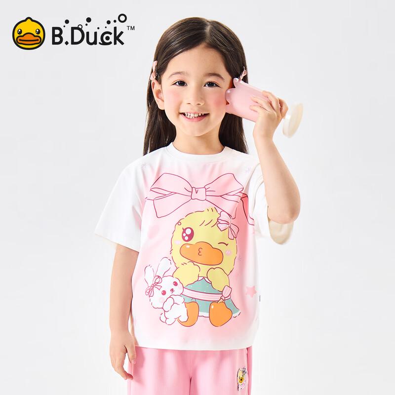 B.Duck Girls  Cool-Feel Short Sleeve T-Shirt 120