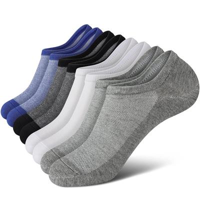 Unsichtbare Socken Herren 4/8 Paar Baumwolle Dünn Rutschfest Tiefer Ausschnitt Herren Unsichtbare Socke
