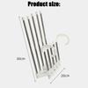 5 In 1 Magic Trouser Rack Hangers Stainless Steel Folding Pant Rack Tie Hanger Shelves Bedroom Closet Organizer Wardrobe Storage