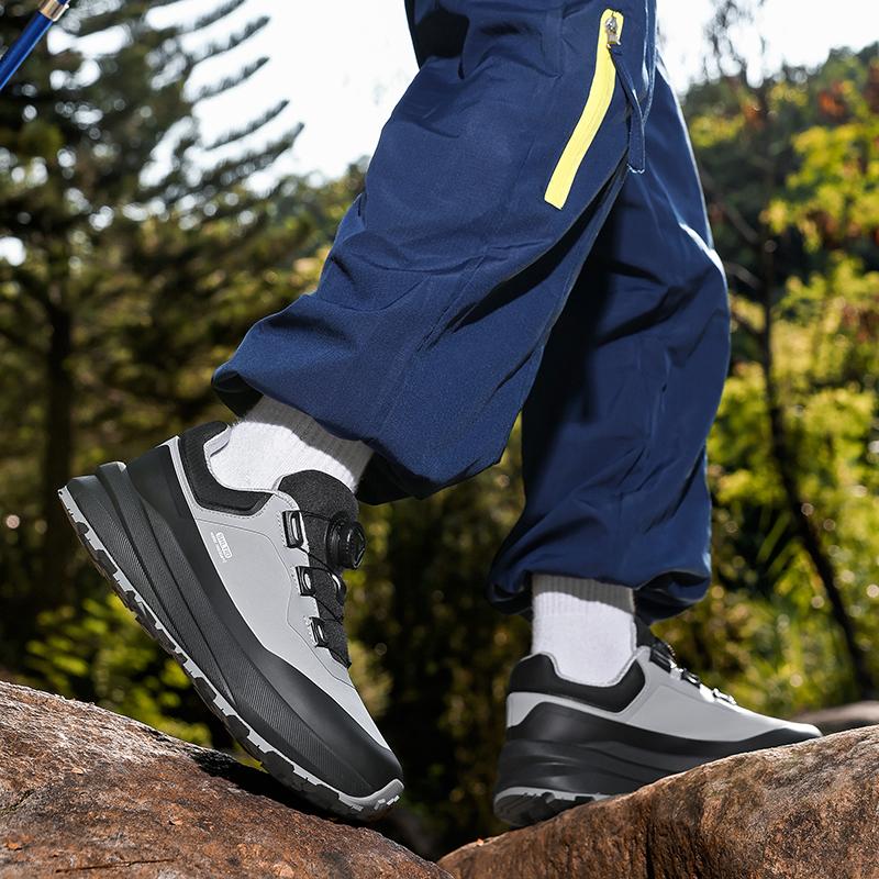 TUINANLE Men Sneakers Outdoor Hiking Shoes Anti Slip Breathable for Mountain Climbing Walking Trekking Sneakers