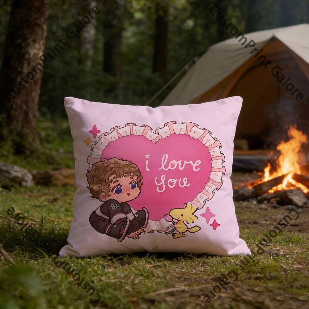 

HHeated RRivalry Pillow Cover Polyester Square Cushion Case 45 cm Decorative for Home Couch Bed Car Decor 30x30 cm