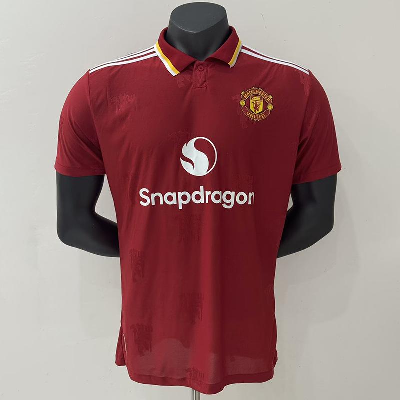 2526 New Player Edition Manchester United Manchester City AC Miami Chelsea Short Sleeve Top Special Edition Casual Football Uniform