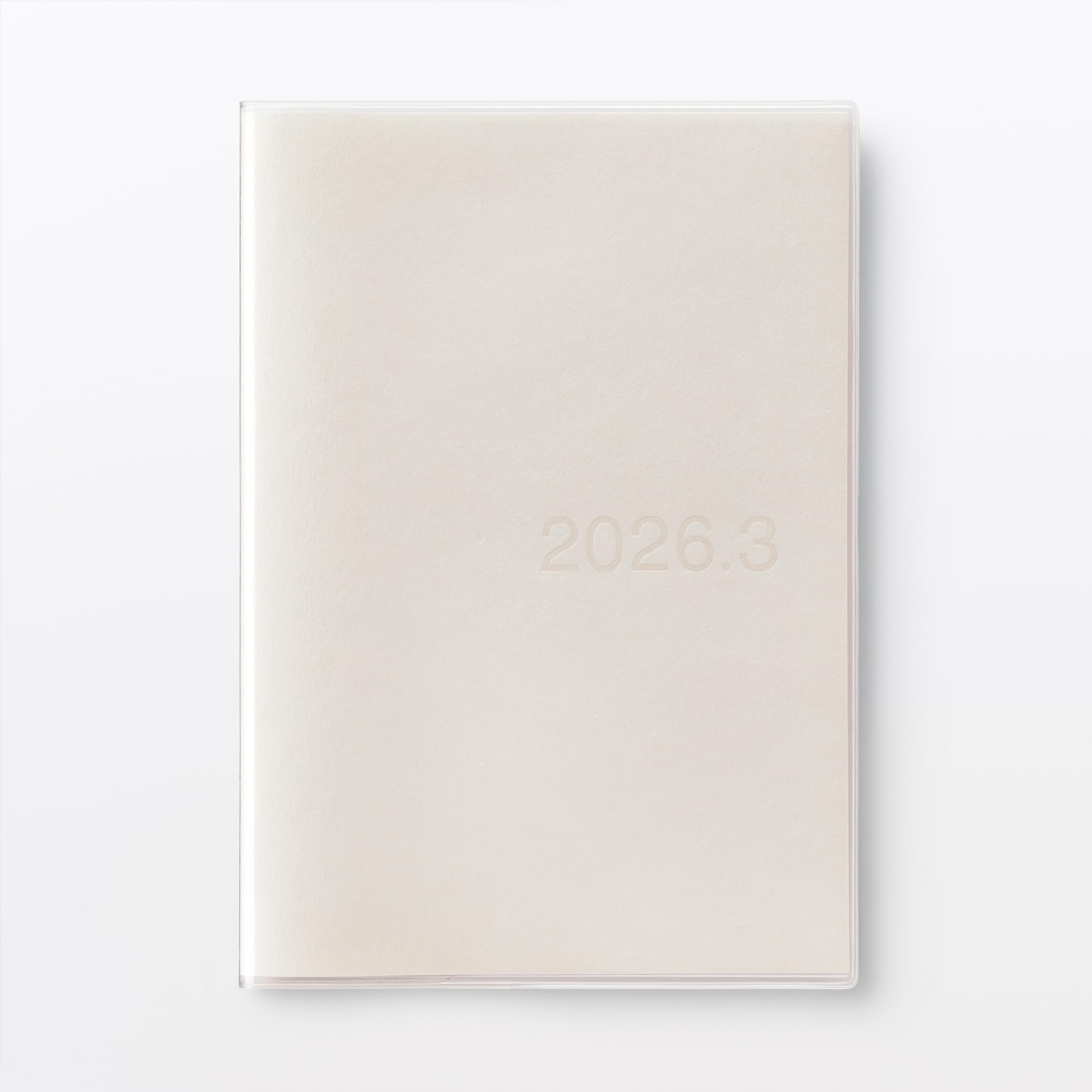 MUJI Понедельник Старт Вертикальный Март 2026 A5 76418863 Планер, Старт, Белый, Ежемесячный/Еженедельный, белый