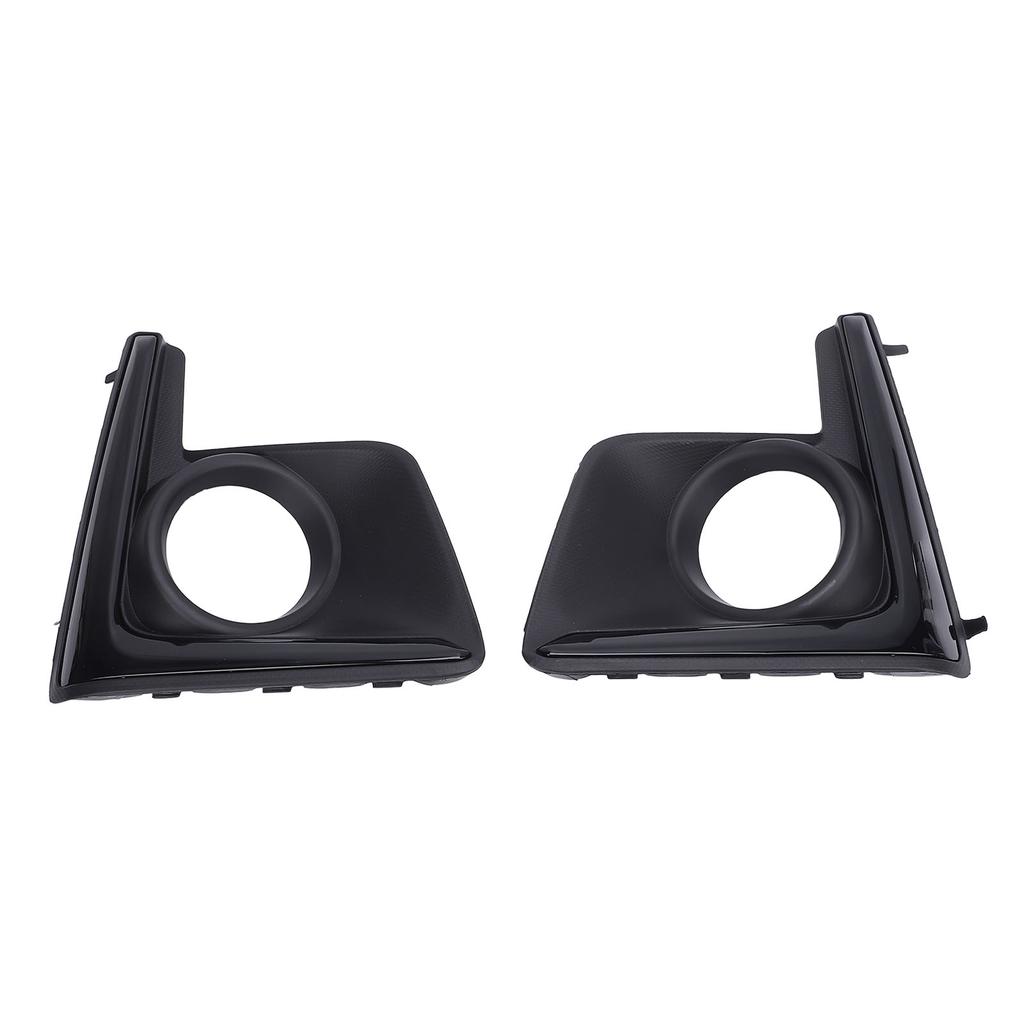 1 Pair Front Bumper Fog Lamp Bezel Cover 57731FJ430 Glossy Black Fog Light Cover Trim Grille for Crosstrek GP Facelift