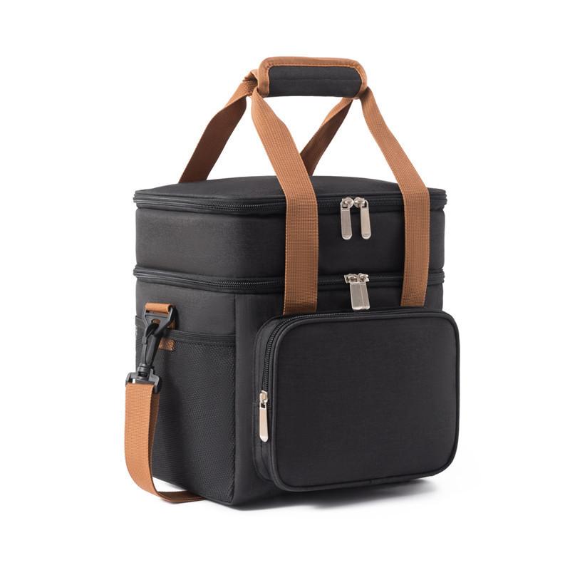 Portable Oxford Fabric Cooler Bag With Insulation And Water Injection For Outdoor Use