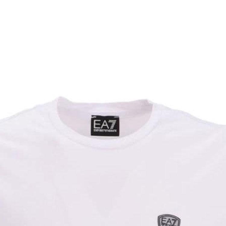 Emporio Armani EA7 Logo Plain Crew Neck Short Sleeve T-Shirt Men tops 8NPT16-PJRGZ-1100
