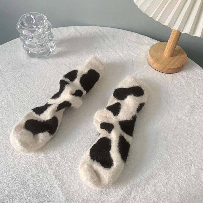 Emmy Cow Damen Winter Nerzsocken 3-Farben-Set