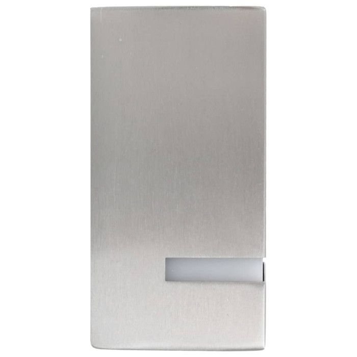 VidaXL 2x Appliques Murales d'Extérieur Rectangulaire Lampe Eclairage Mural Luminaire Couloir Chambre Allée Jardin Balcon 45650