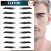 10 Pairs Eyebrow Tattoo For Men Realistic Fake Eyebrows Popular Transfer Sticker