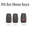 Fashion Tpu Car Remote Key Case Cover Shell Fob For Toyota Corolla Prius Camry Chr C-Hr Rav4 Altis Land Cruiser Prado Keyless