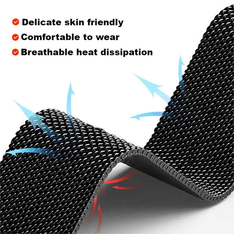 Magnetic Metal Milan Strap For Huawei Band 10 Smart  Watch Strap Bracelet For Huawei Band10 9 8 NFC Case Strap Accessories