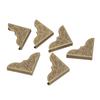 100Pcs Book Corner Protectors Vintage Appearance Premium Metal High Hardness Wide Application Metal Corner Protector