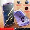 Anti-spionage Privacy Gehard Glas met Lensbescherming Magnetische Adsorptie Hoesje Voor iPhone 16 15 14 Plus 13 12 11 Pro Max