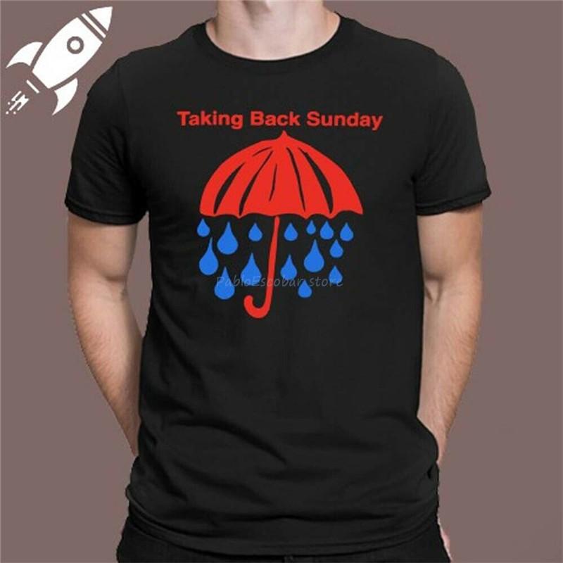 

Taking Back Sunday Rock Band Logo Men S Black T-Shirt Size S M L Xl 2Xl 5XLNew Unisex Funny Tops Tee Shirt 4XL