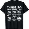 Dinge, die ich in meiner Freizeit mache Lustiges Pickup-Truck-Liebhaber Fahrer T-Shirt