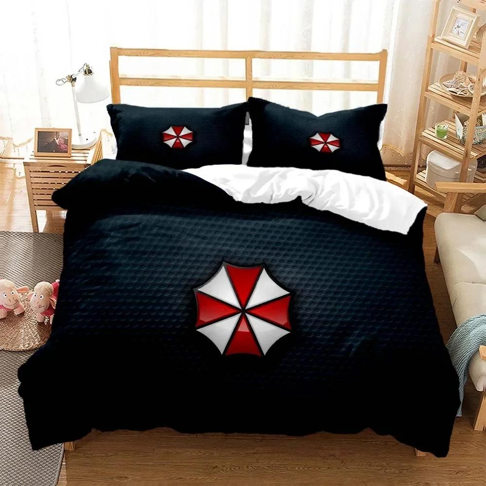 Regenschirm Zombie Firma Bedding Set For Bedroom Soft Modern Bedspreads Comefortable Kids Duvet Cover Quilt Cover And Pillowcase