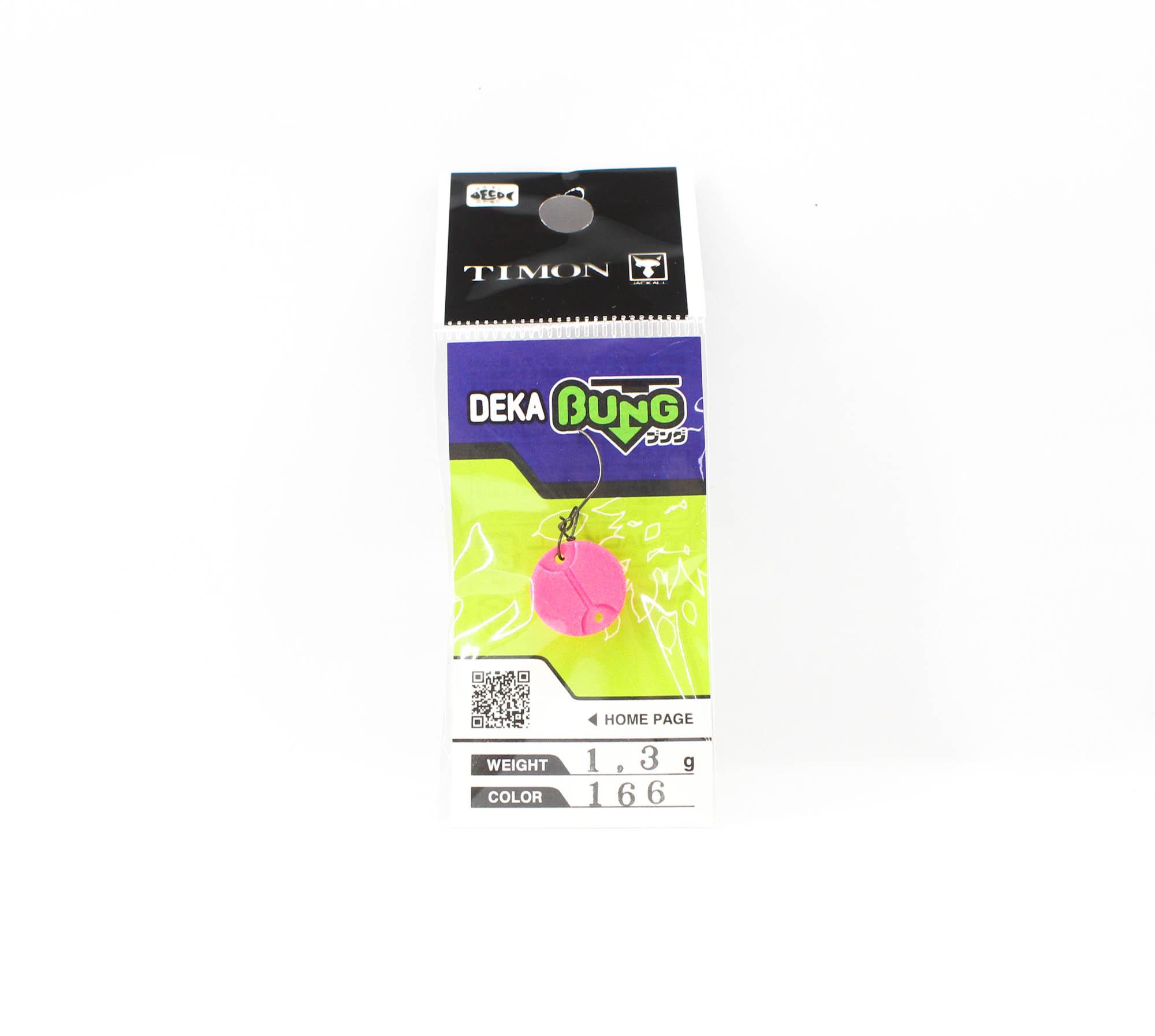 

Jackall Timon Deka Bung 1,3 грамма Тонущая приманка 166 Red Glow Pink (5300)