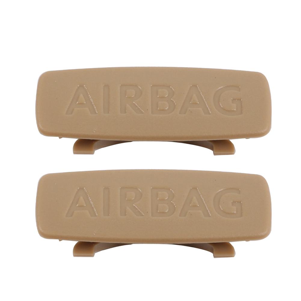 1/2Pcs Car A B C Pillar Airbag Emblem Cap 1K8853437 For A5 A6 MK5 5 6 7 GTI Passat B6 B7 CC Polo Decoration